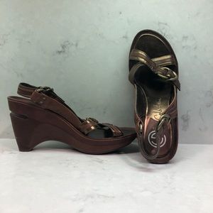 Cole Haan Nike Air G Series Platform Sandals